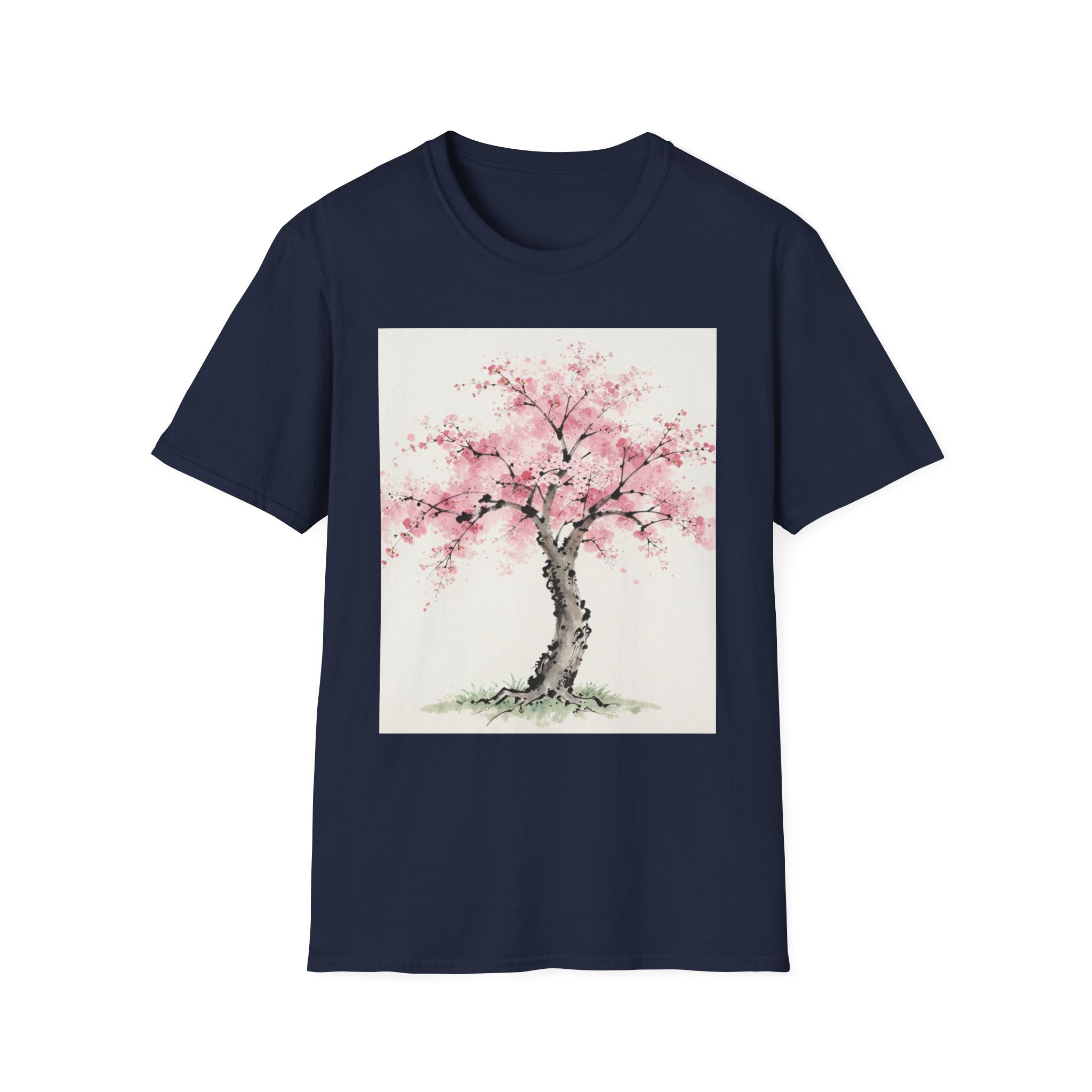 Cherry Blossom T-Shirt — Pink Sakura Tree Floral Tee
