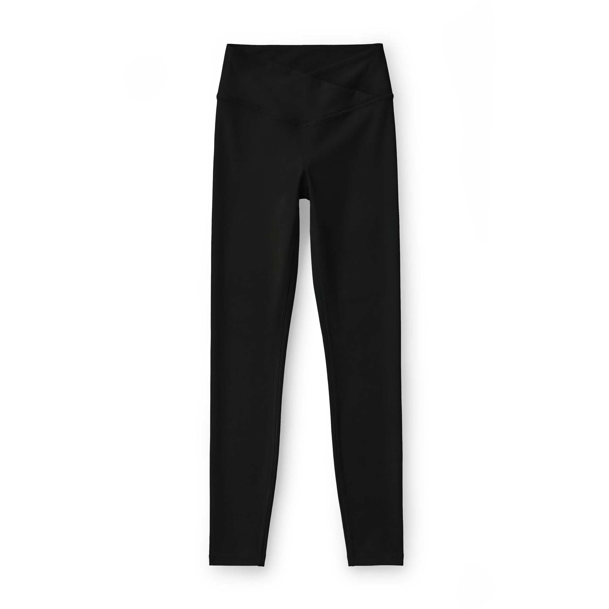 Black V-Waist Women’s Luxe Leggings — High-Rise Yoga & Everyday Activewear