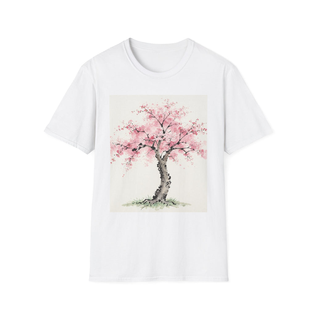 Cherry Blossom T-Shirt — Pink Sakura Tree Floral Tee