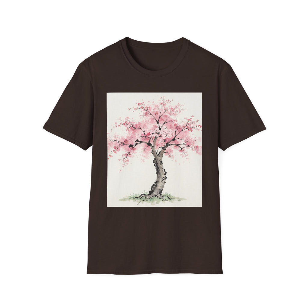 Cherry Blossom T-Shirt — Pink Sakura Tree Floral Tee