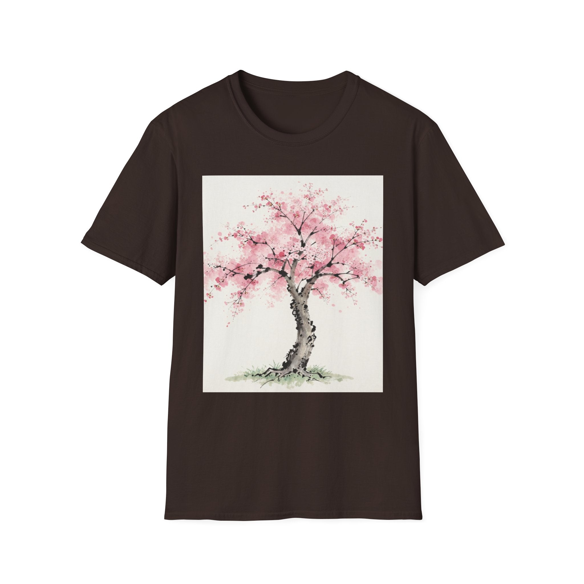 Cherry Blossom T-Shirt — Pink Sakura Tree Floral Tee