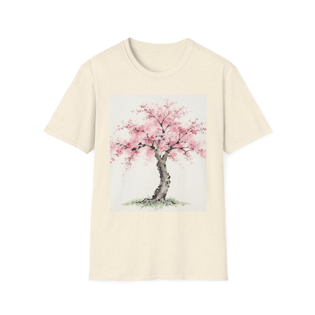 Cherry Blossom T-Shirt — Pink Sakura Tree Floral Tee