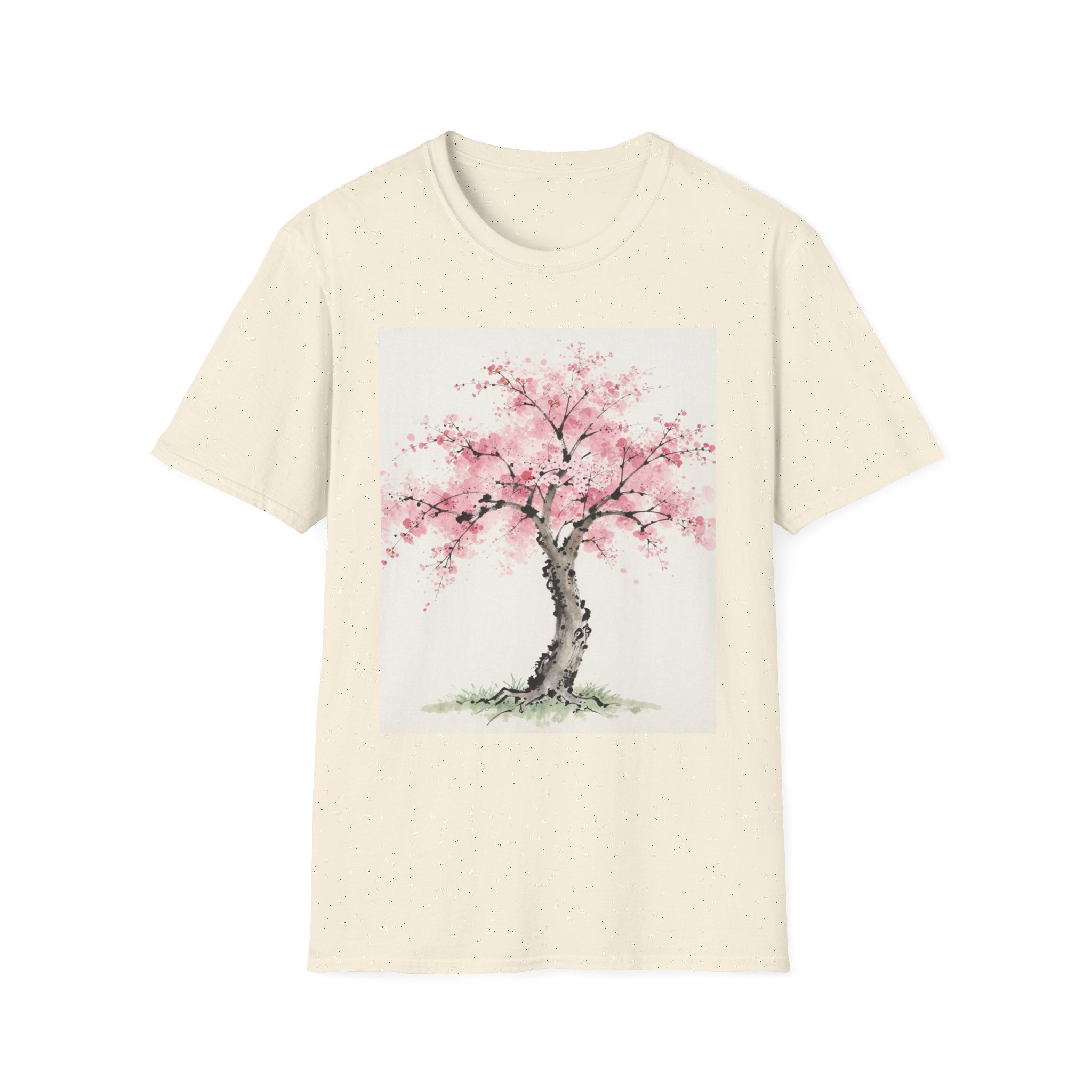 Cherry Blossom T-Shirt — Pink Sakura Tree Floral Tee