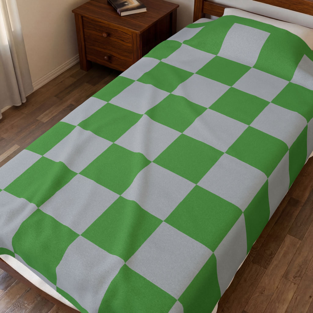 Refreshing Lemon Velveteen Plush Blanket — Citrus Throw for Cozy Home & Gift