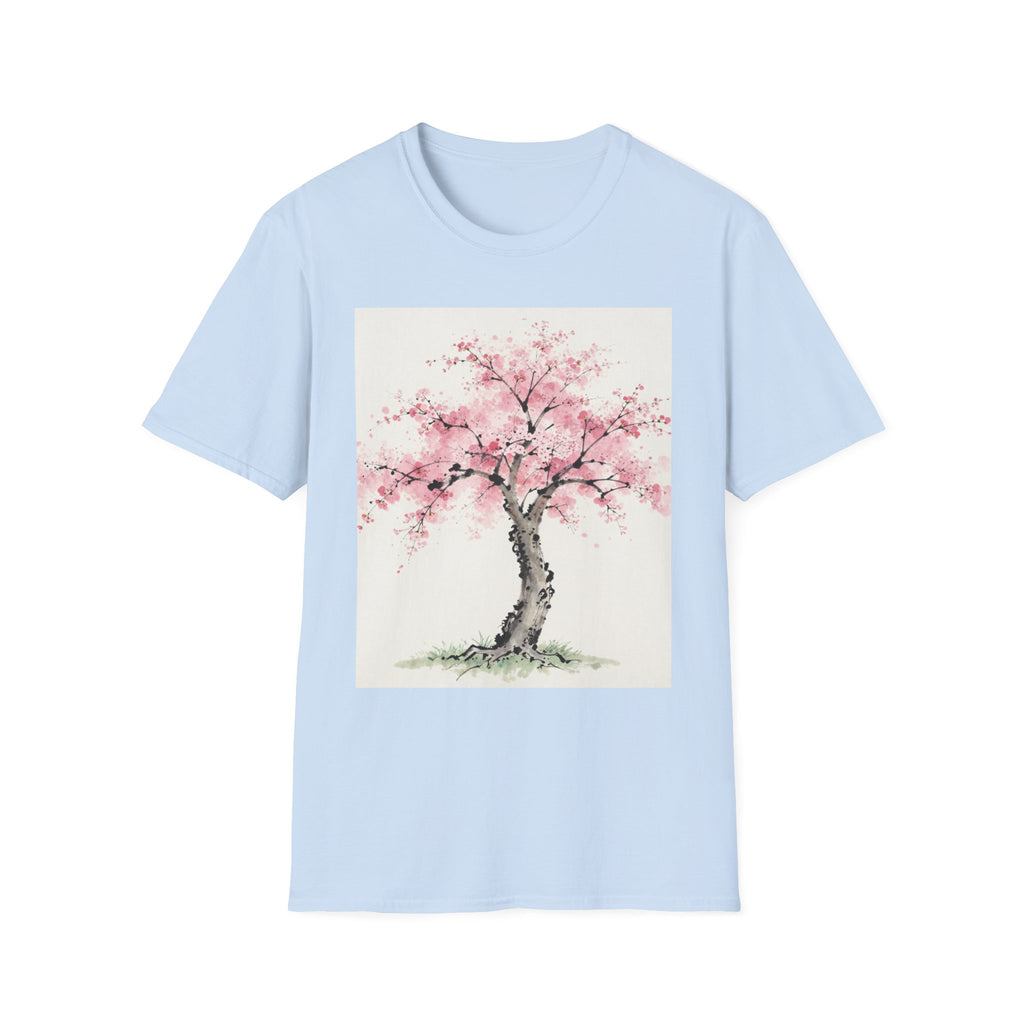 Cherry Blossom T-Shirt — Pink Sakura Tree Floral Tee