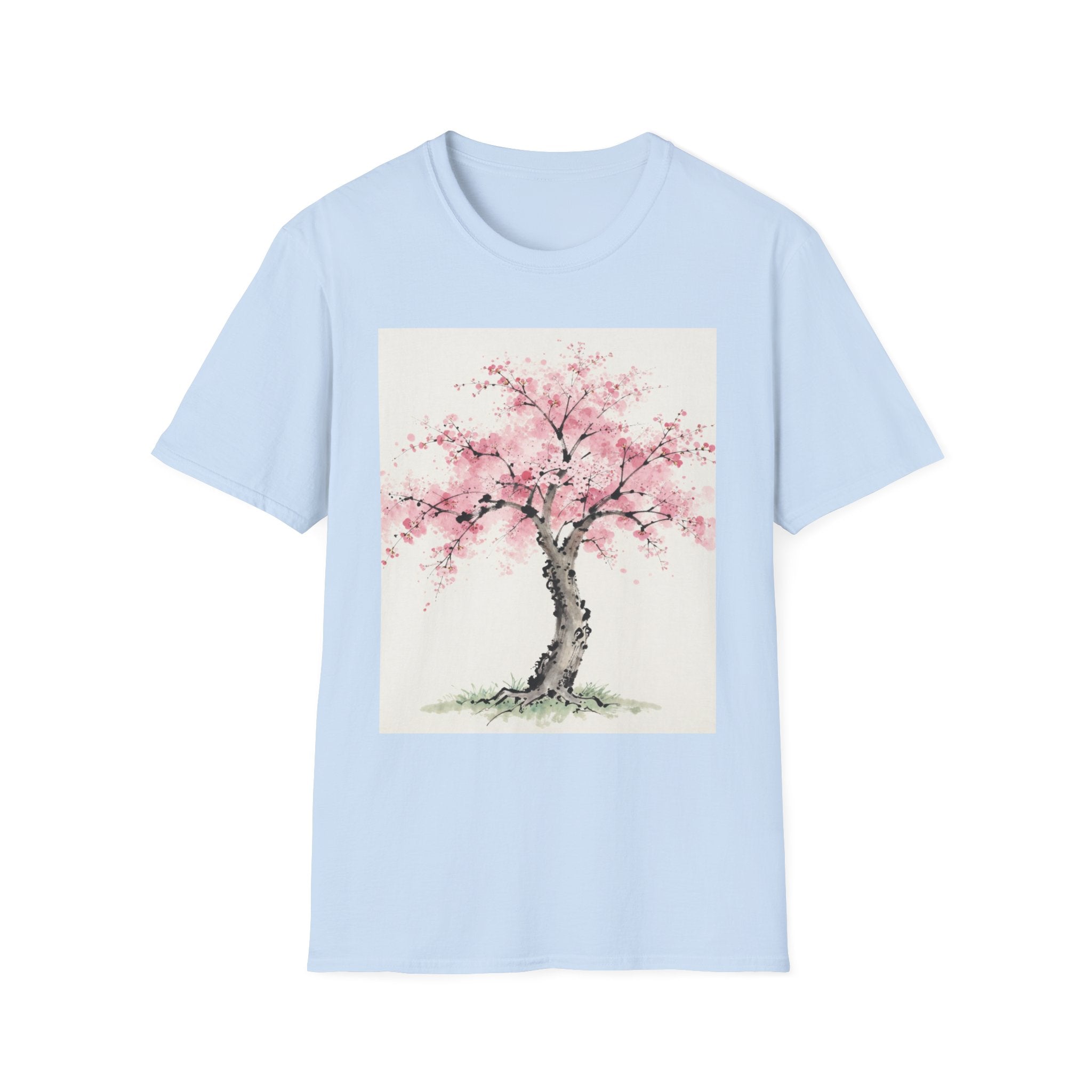 Cherry Blossom T-Shirt — Pink Sakura Tree Floral Tee