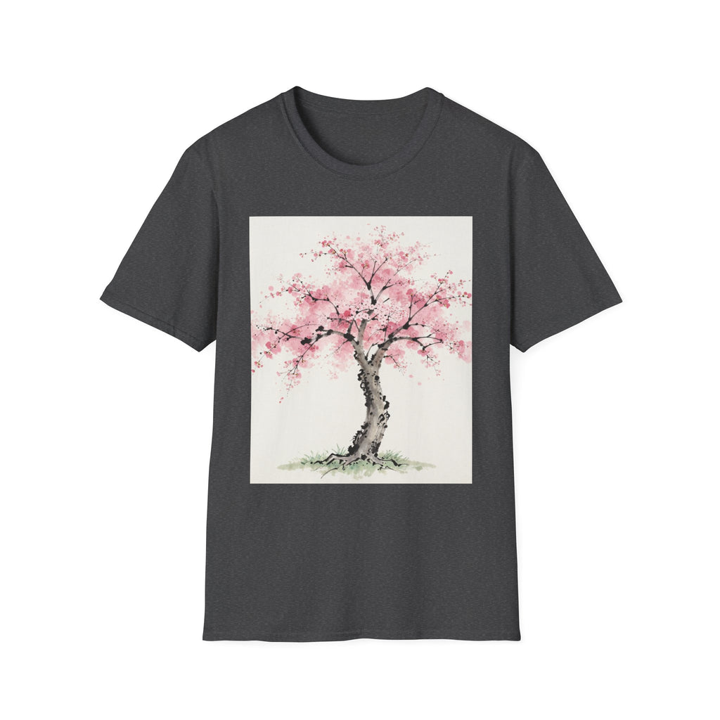 Cherry Blossom T-Shirt — Pink Sakura Tree Floral Tee