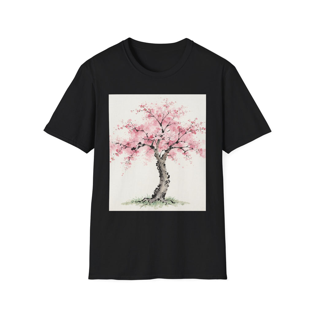 Cherry Blossom T-Shirt — Pink Sakura Tree Floral Tee