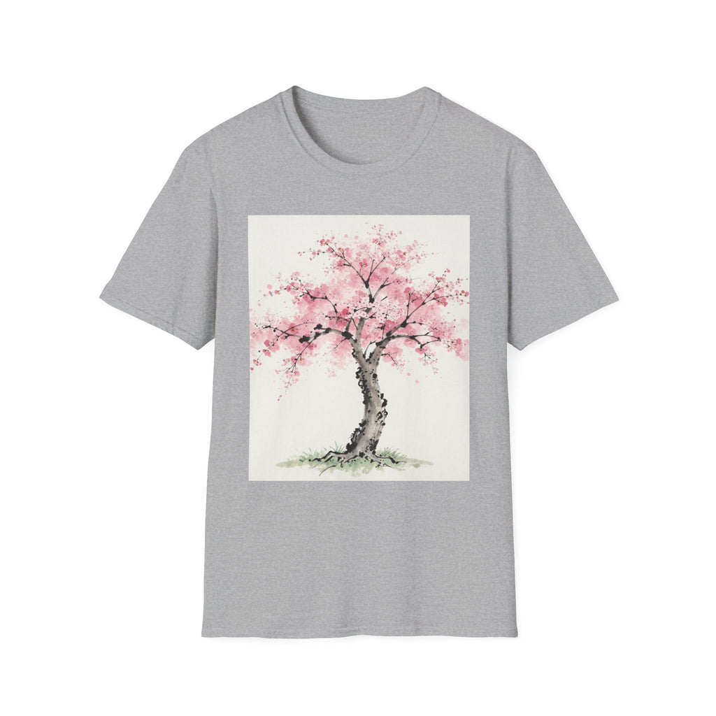 Cherry Blossom T-Shirt — Pink Sakura Tree Floral Tee