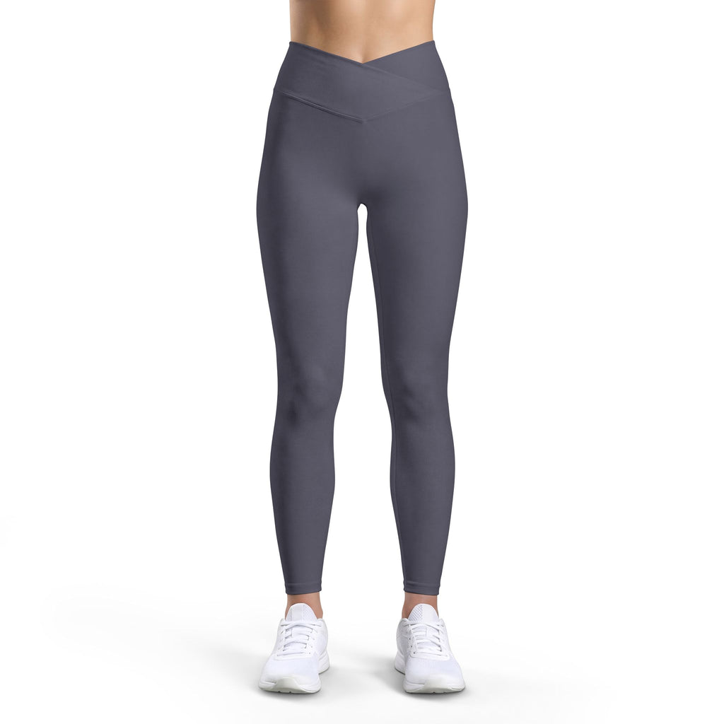 Black V-Waist Women’s Luxe Leggings — High-Rise Yoga & Everyday Activewear